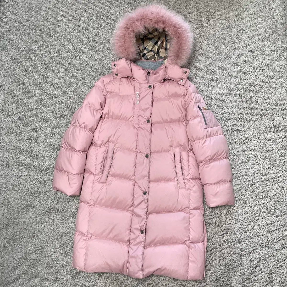 150 ダックス キッズ ロングダウンジャケット