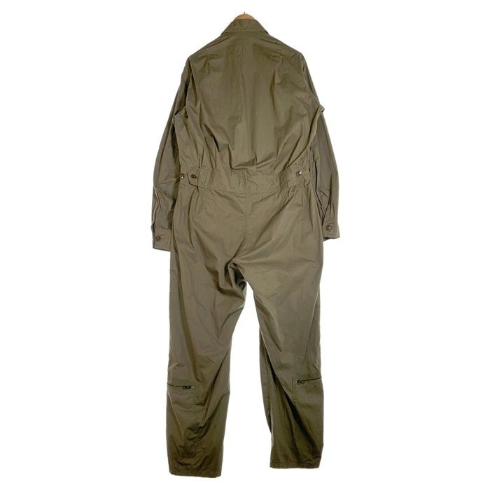 40 s USAAF 米陸軍航空隊 TYPE K-1 FLIGHT SUIT フライトスーツ コットンツイル オールインワン つなぎ オリーブ CLEVELAND OVERALL Co. Size M-R
