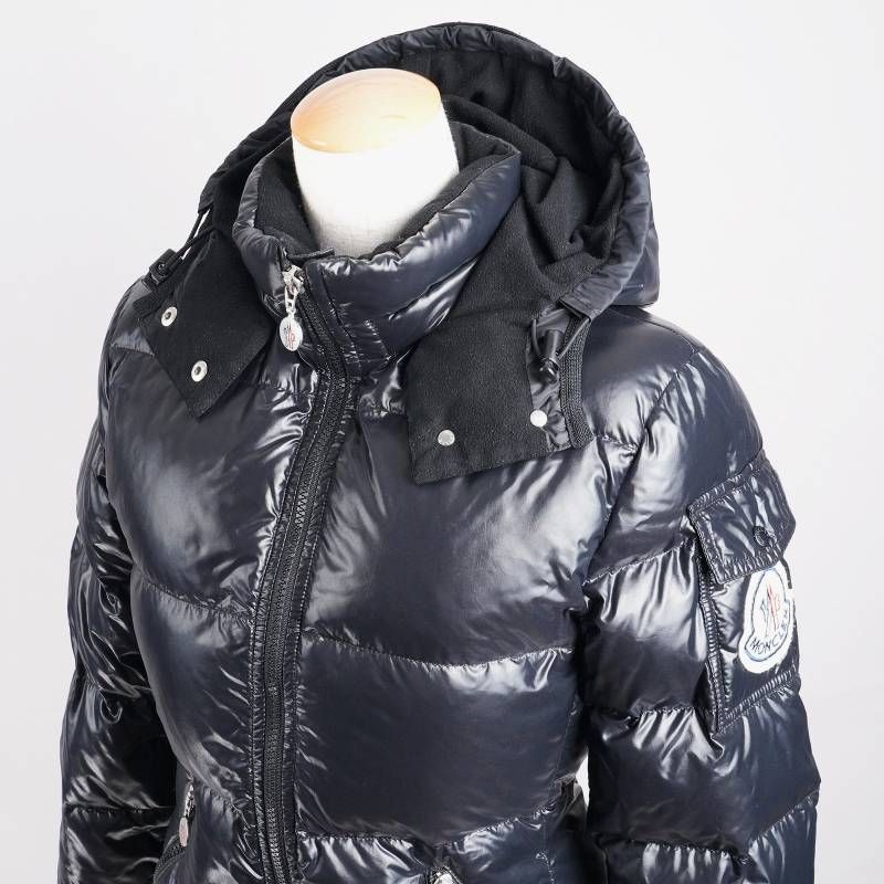モンクレール BADIA ダウンジャケット 状態ランクA サイズ00 ブラック レディース MONCLER