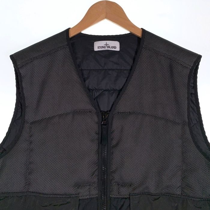 ジップアップベスト 中綿