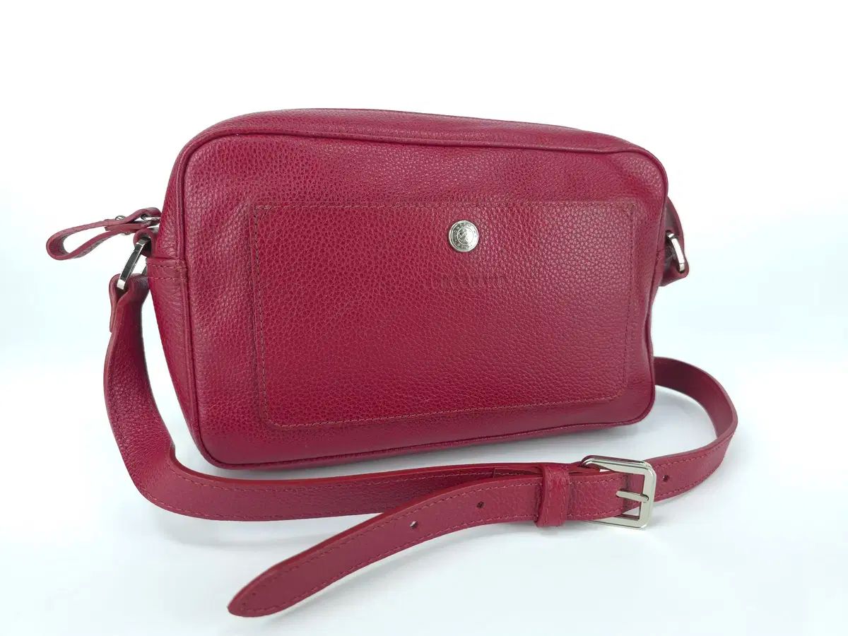 ロンシャン ル プランテ クロスボディバッグ クロスバッグ レッド