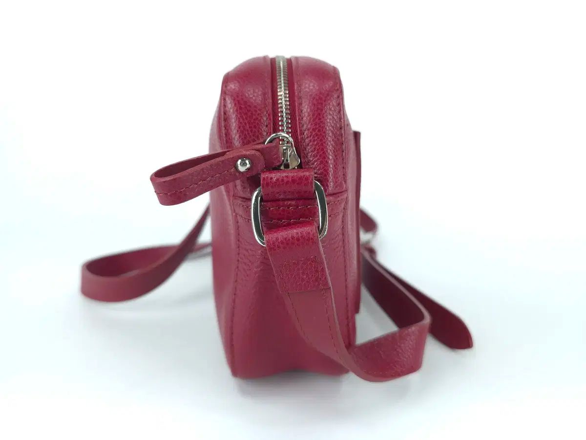 ロンシャン ル プランテ クロスボディバッグ クロスバッグ レッド