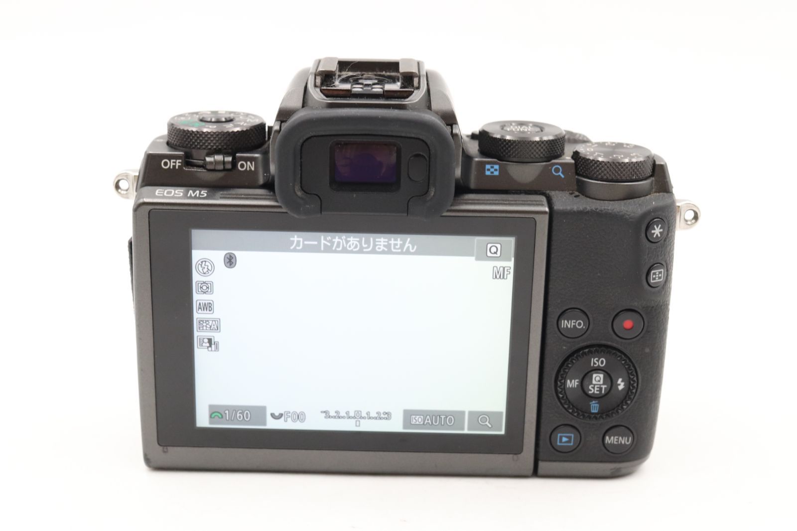  Canon キャノン EOS M 5 ボディ デジタル一眼 ミラーレスカメラ 14908 一眼レフカメラ(フィルム) フィルムカメラ