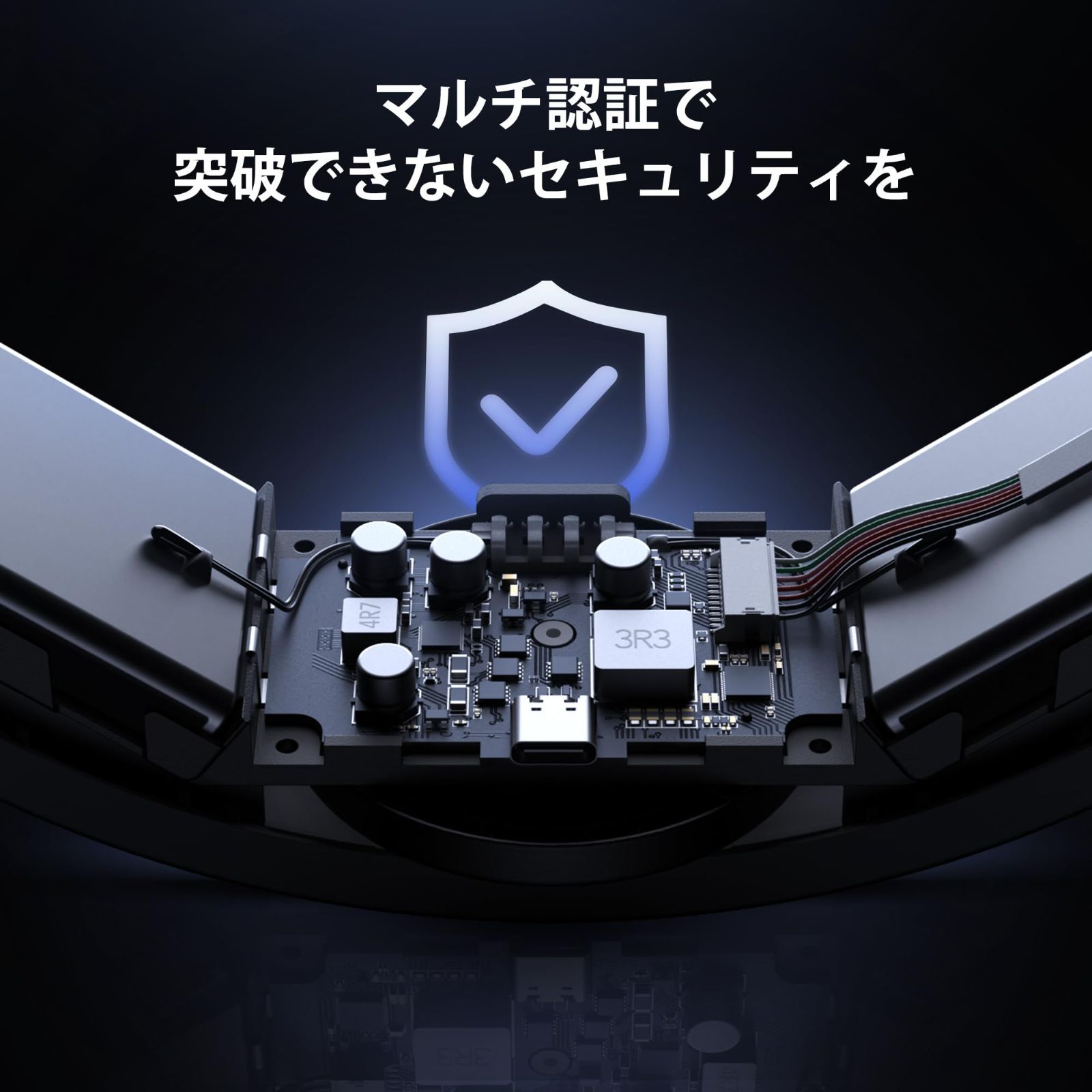 KIWI design K4 Duo All-in-One オーディオ バッテリー ヘッド