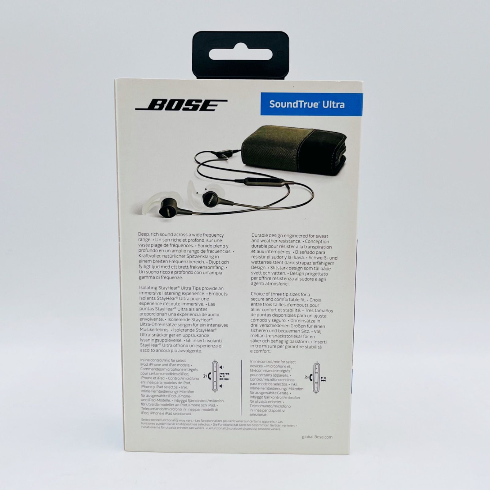 BOSE ボーズ SoundTrue Ultra 有線イヤホン iPhone対応 イヤーピース S Lサイズ