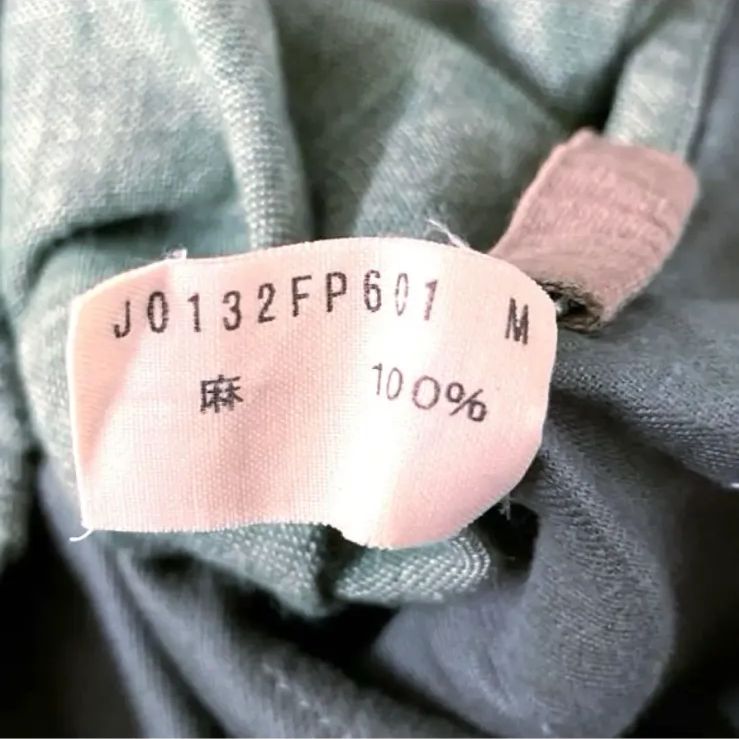 JURGEN LEHL ヨーガンレール 麻 リネン パンツ M JURGEN LEHL(ヨーガン