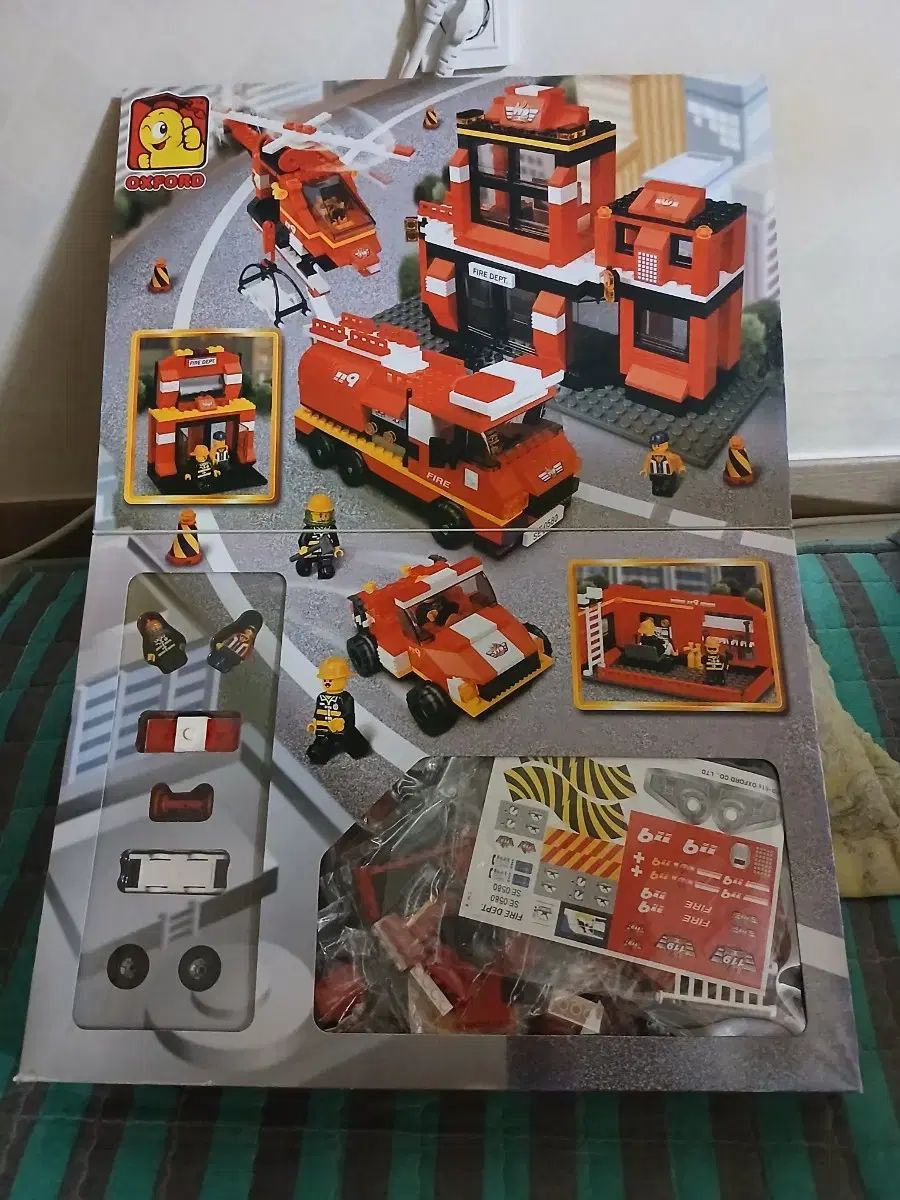 オックスフォード 韓国製 LEGOブロック 特殊消防隊 1