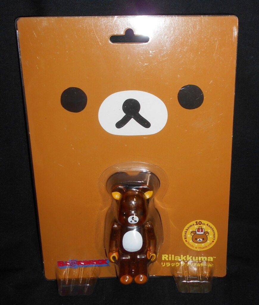 MEDICOMTOY BE@RBRICK リラックマ クリアカラーVer 100%
