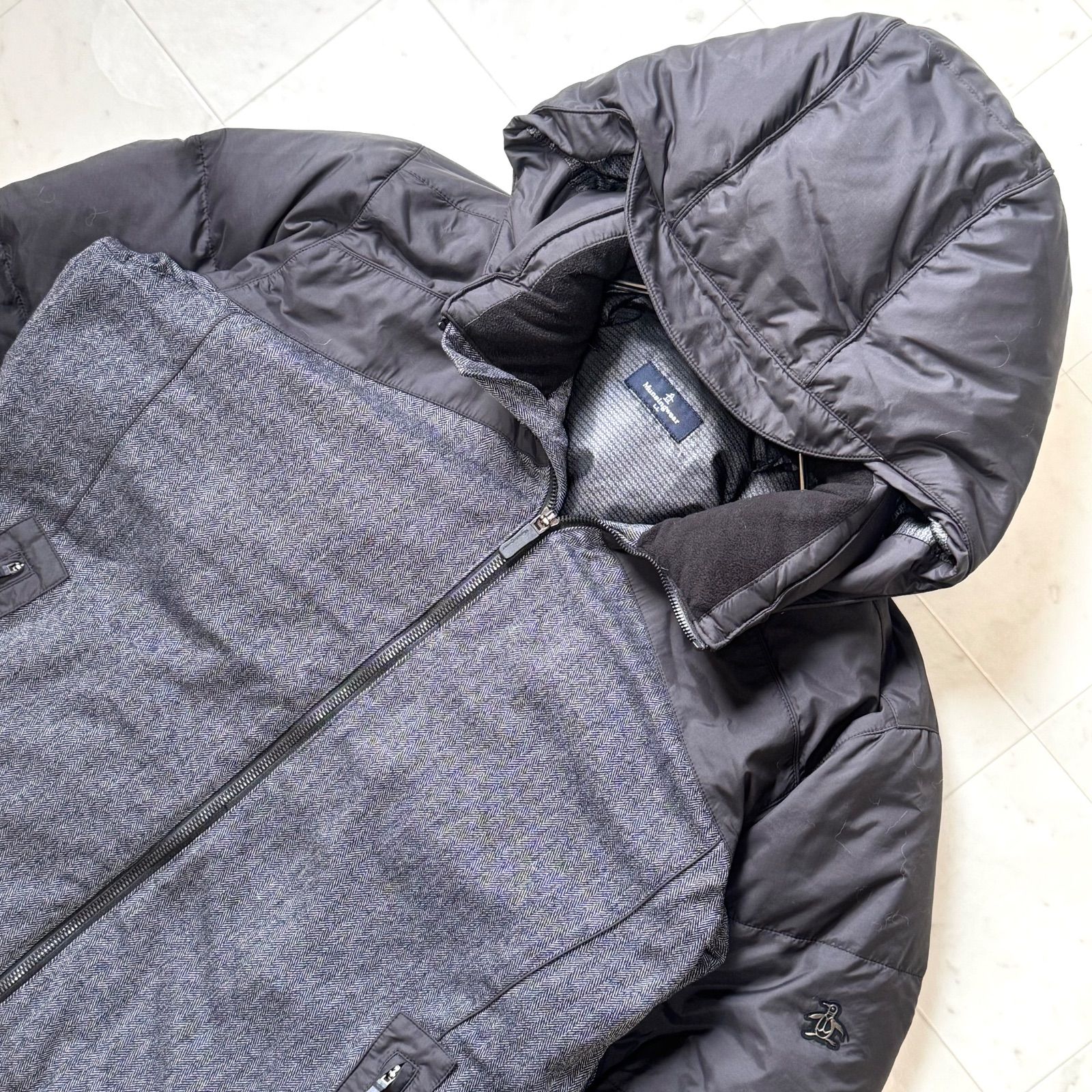 Munsingwear マンシングウェア ダウン パーカー ジャケット フェザー デサント