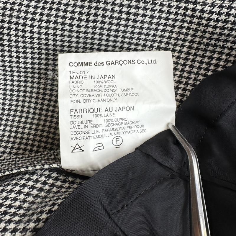 BLACK COMME des GARCONS ブラックコムデギャルソン コート 10AW 千鳥