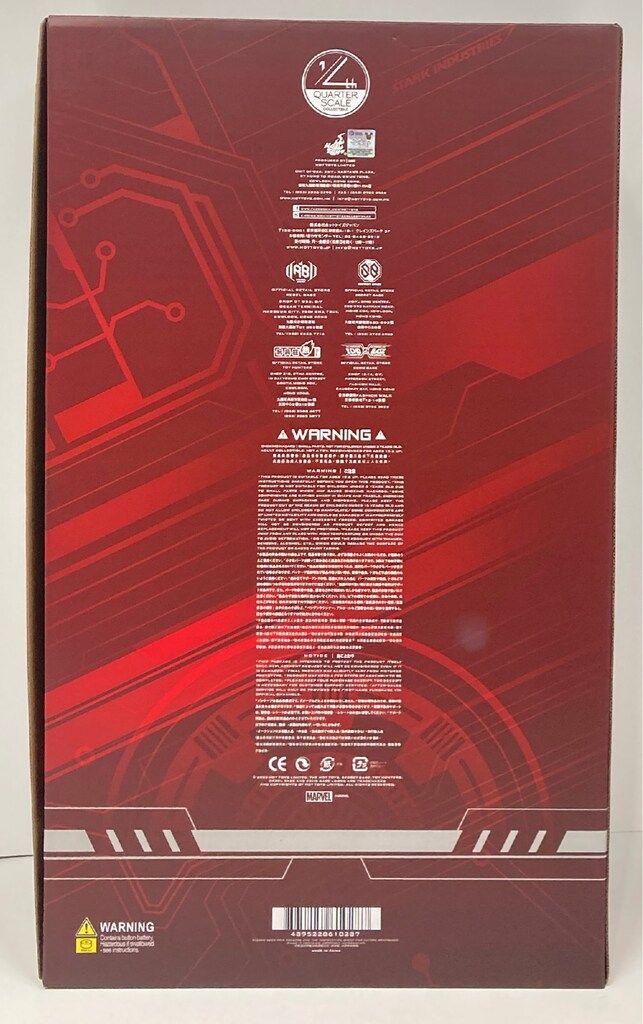 HOTTOYS 1 4 QUARTER SCALE IRON MAN MARK IV QS020