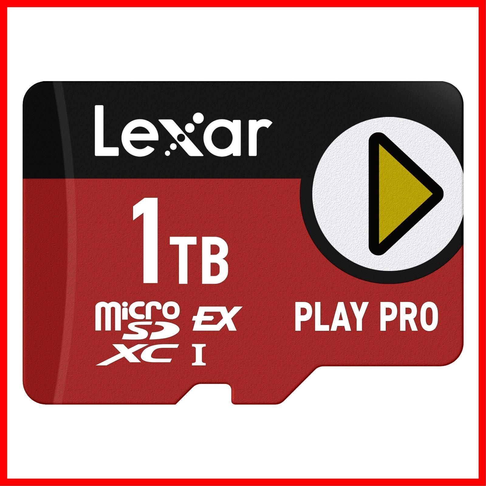 数量 Expressカード microSDXC 1TB 最大読込900MB s 最大書込600MB s PRO Nintendo Switch PLAY 4K動画 ドローン対応 防水 Lexar 耐衝撃