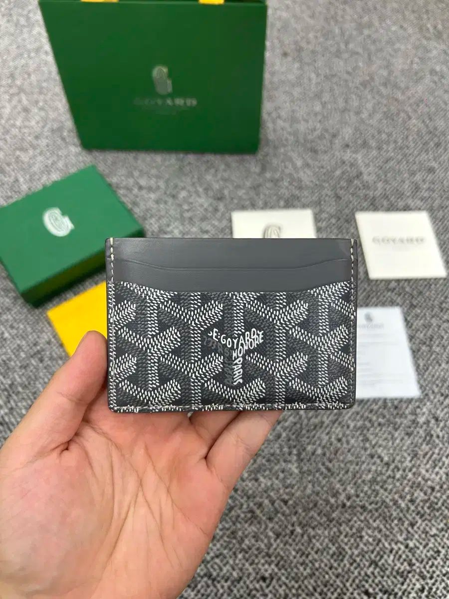 Masion Goyard サン シュルピス カードウォレット グレー
