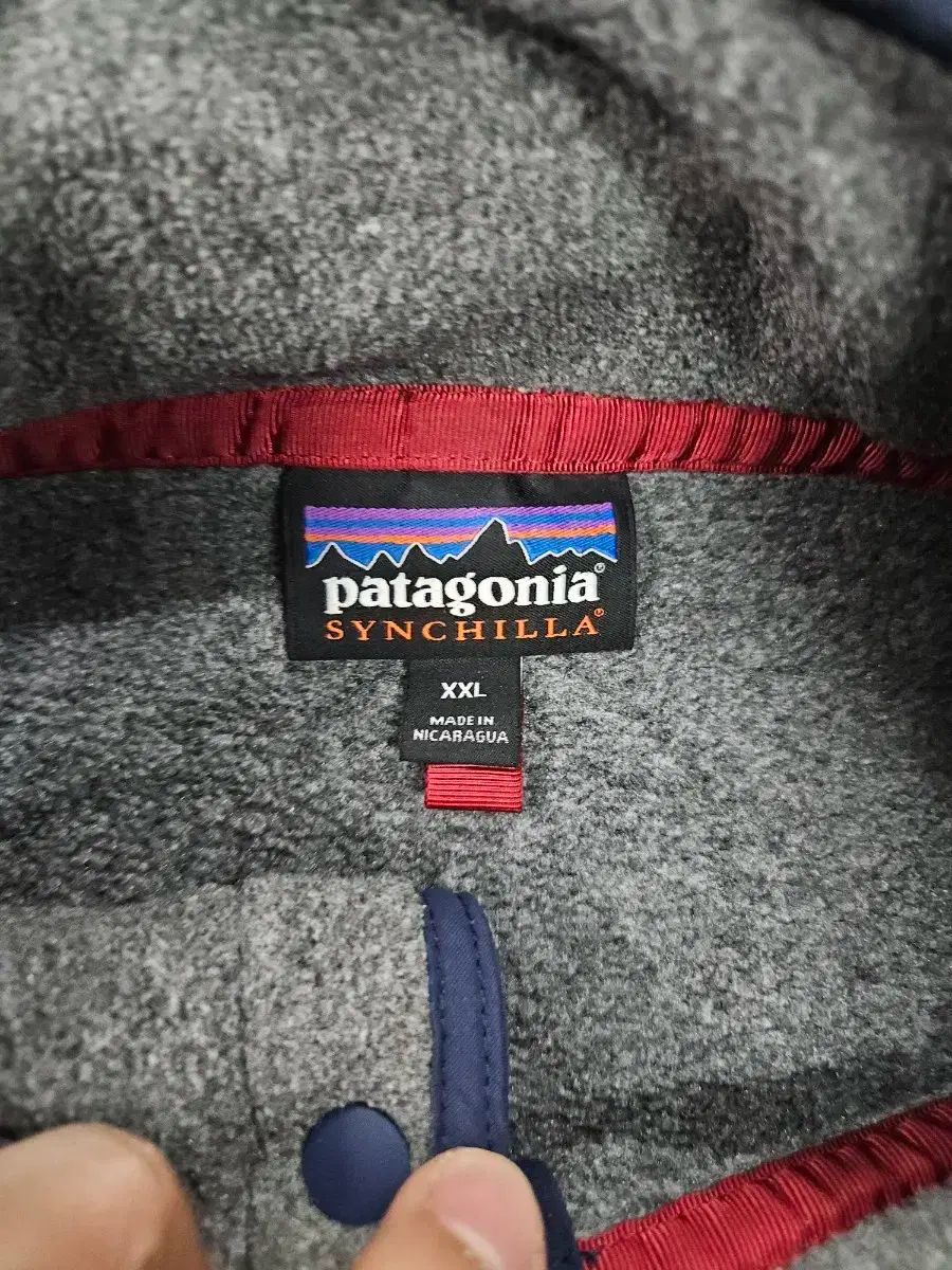パタゴニア フリース プルオーバー グレー XXL