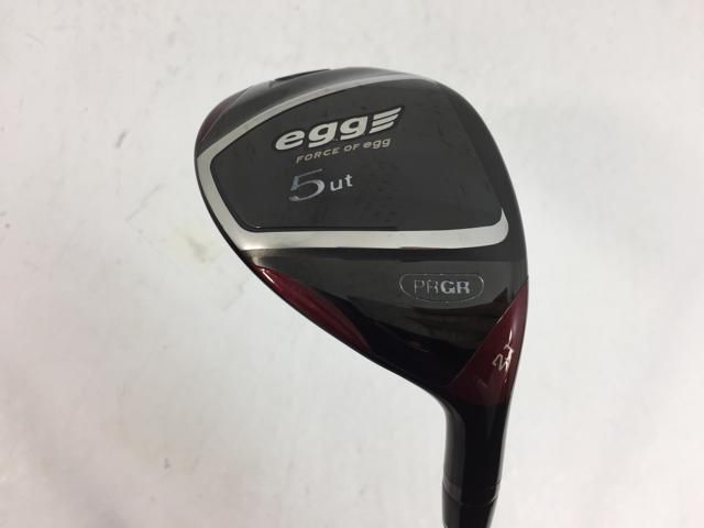 返品OK ゴルフクラブ 超 プロギア NEW egg 赤エッグ ユーティリティ 2017 オリジナルカーボン U5