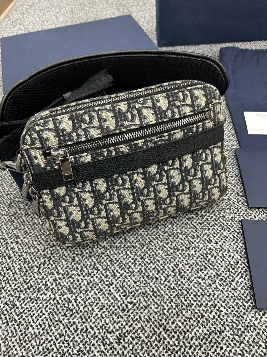 フルセット ディオール オブリーク サファリ メッセンジャーバッグ