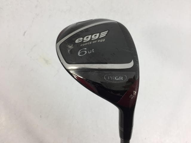 返品OK ゴルフクラブ プロギア NEW egg 赤エッグ ユーティリティ 2017 オリジナルカーボン U6