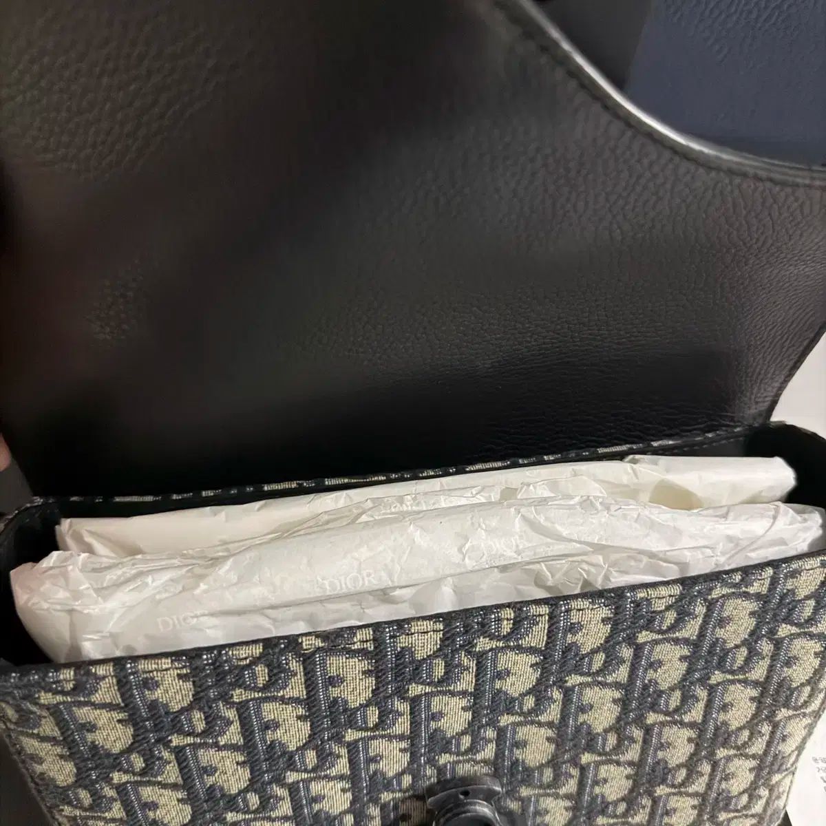 ディオール オブリーク ストラップ サドルバッグ