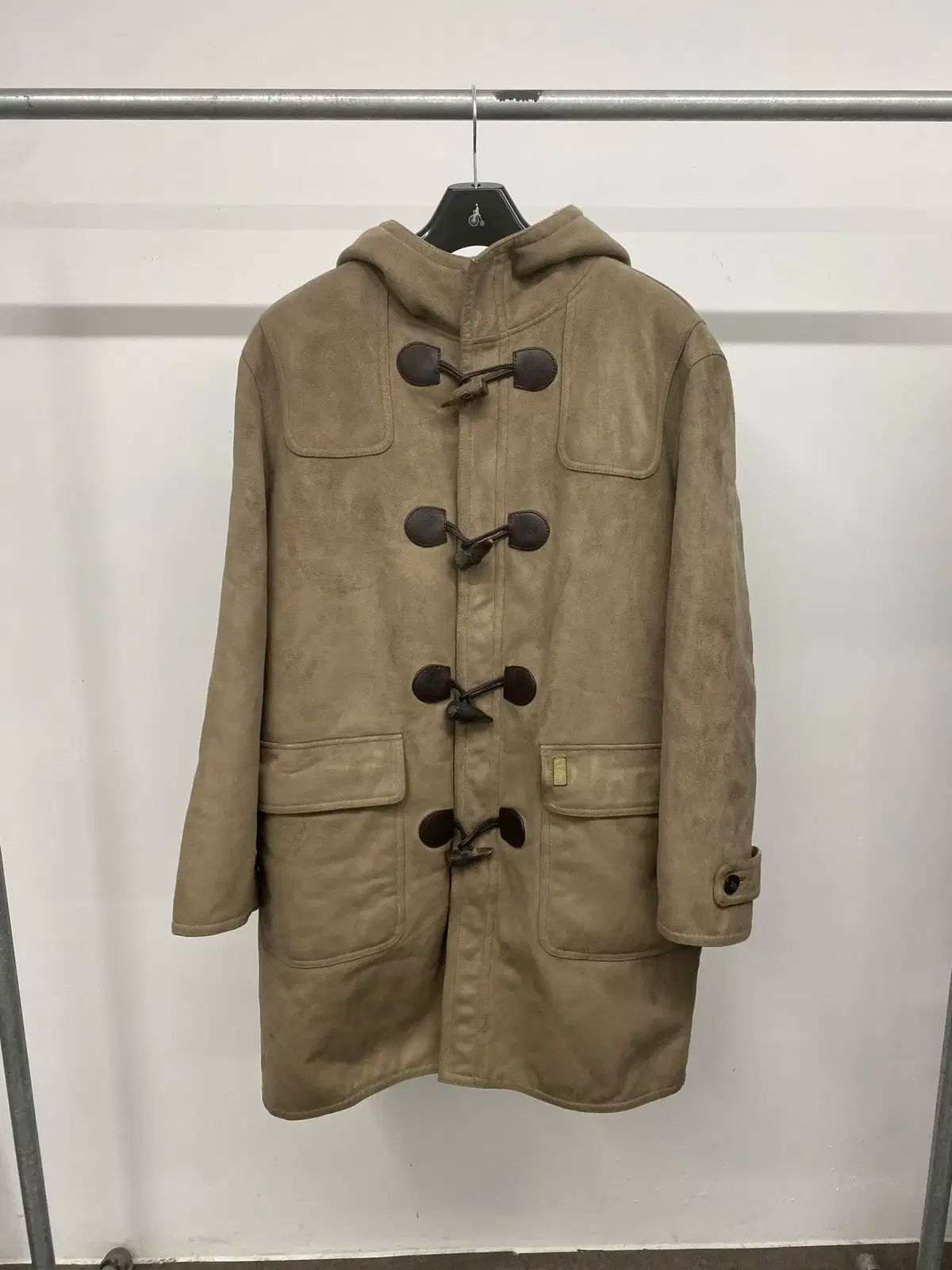 XL 105 メンズ LEVI S 赤タブ 00s ムートン ダッフル トグルボタン コート