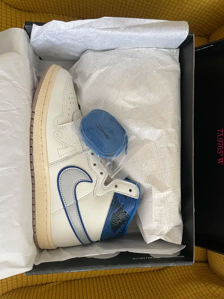 ジョーダン x アウェイク NY エア シップ PE SP ゲーム ロイヤル 265 mm