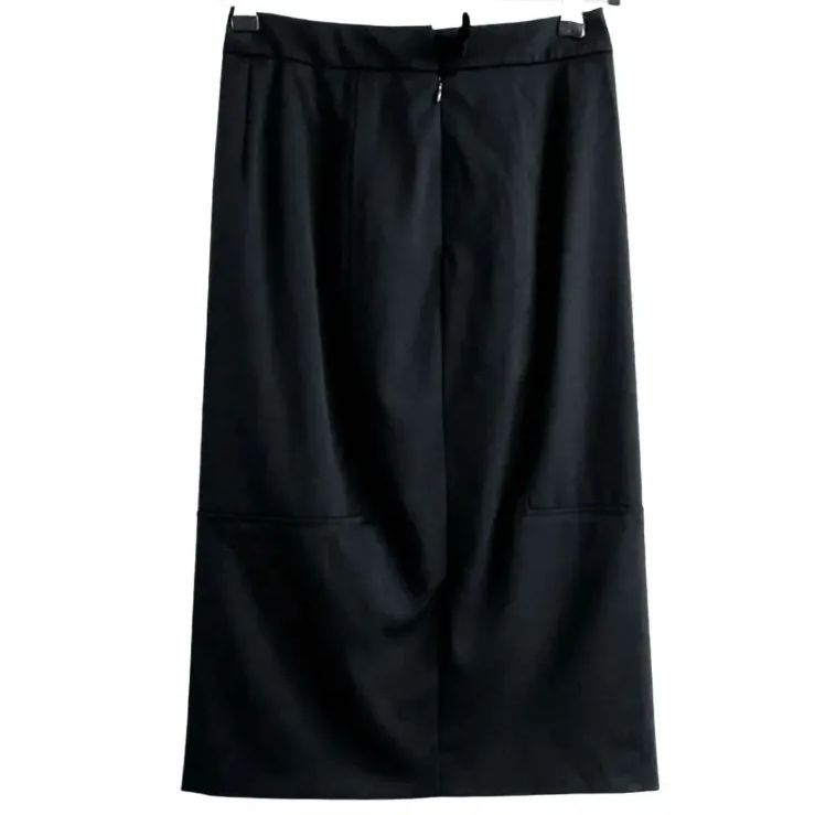 【激レア】イヴ サンローラン リヴゴーシュ　高級　シルク　スカート 激レア】イヴ サンローラン リヴゴーシュ 高級 シルク スカート