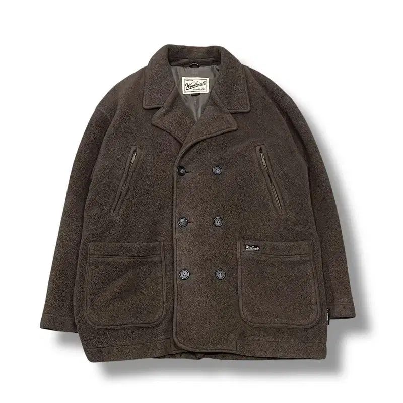 WOOLRICH ウールリッチ フリース ダブルコート s08486
