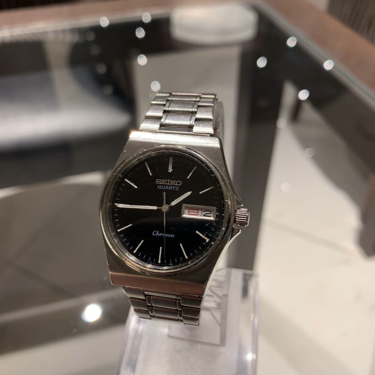 SEIKO クオーツ 8123-7090 腕時計 クロノス セイコー 電池