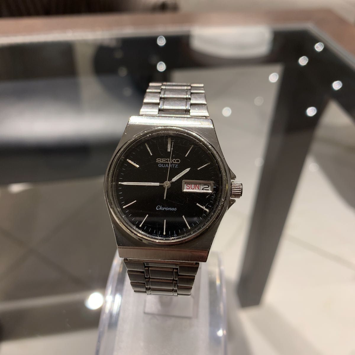 SEIKO クオーツ 8123 7090 腕時計 クロノス セイコー 電池