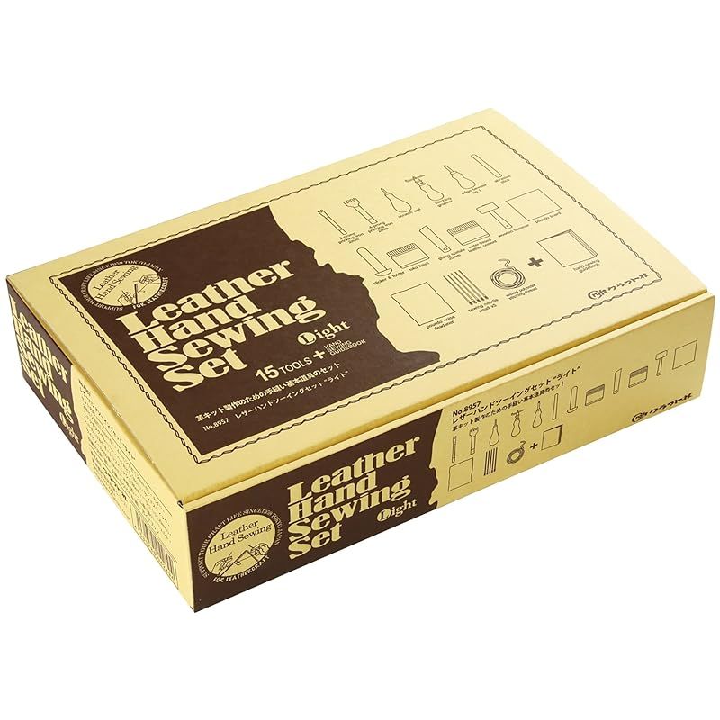 クラフト社 レザーハンドソーイングセット ライト 1