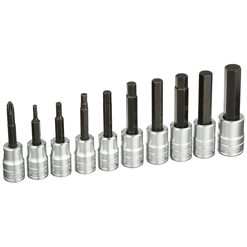 京都機械工具 KTC ヘキサゴン ビットソケット セット TBT310H 0