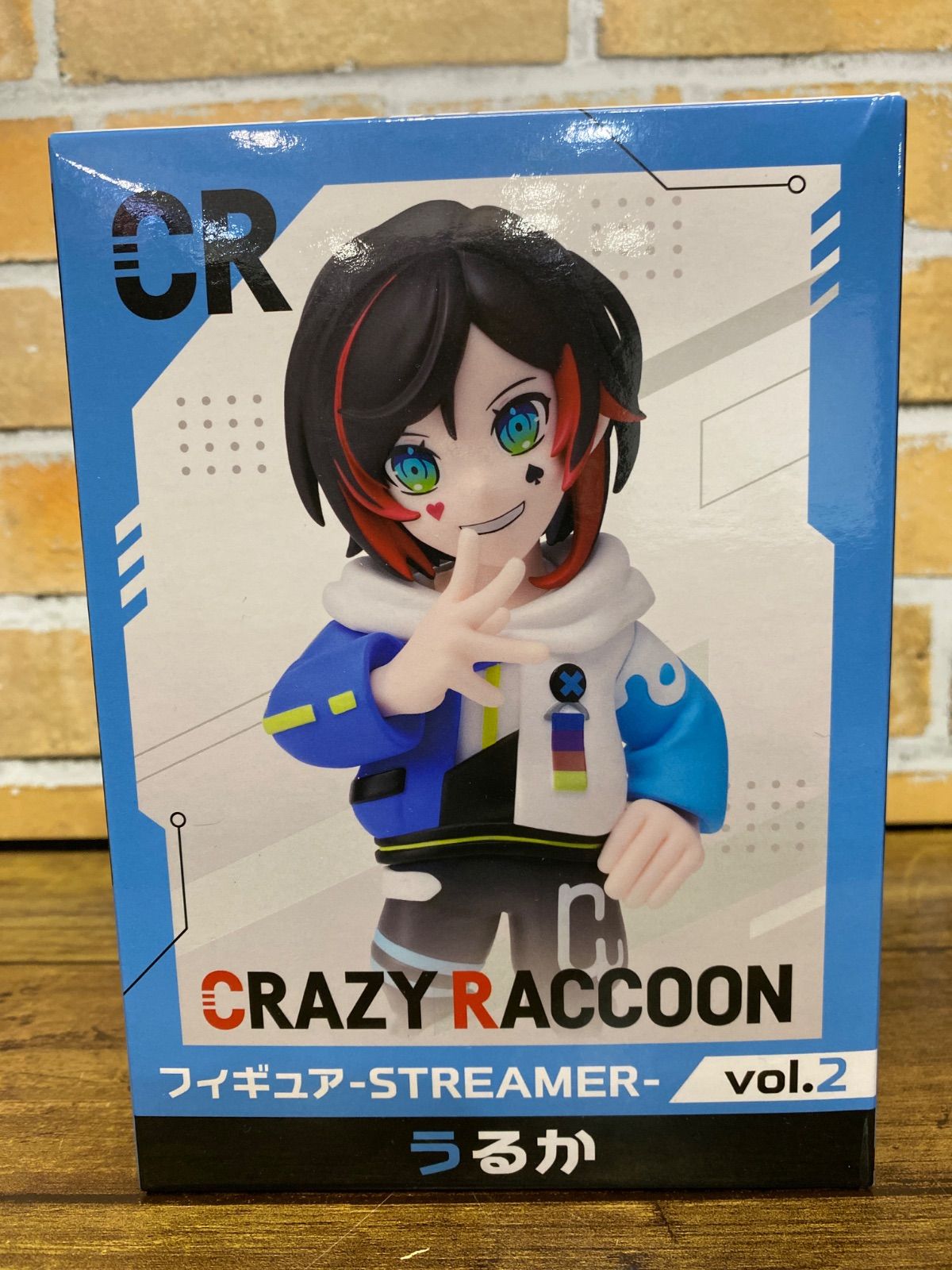 Crazy Raccoon STREAMER フィギュア vol.2 全3種 未開封・ダンボール発送】フィギュア STREAMER Vol.2 うるか「Crazy