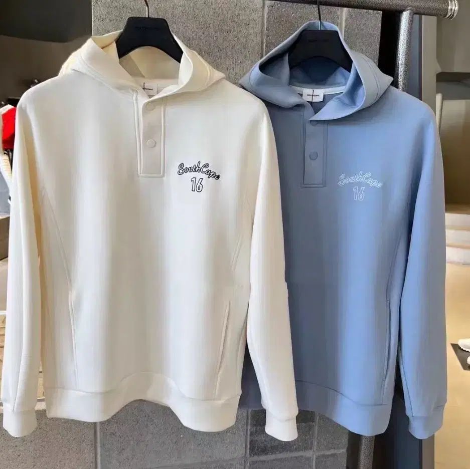 SOUTH CAPE メンズゴルフ フード トップス