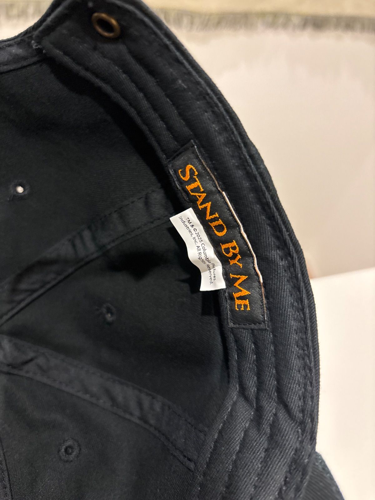 WACKOMARIA)美品貴重スタンドバイミーコットン生地CAP 黒 SIZE F 