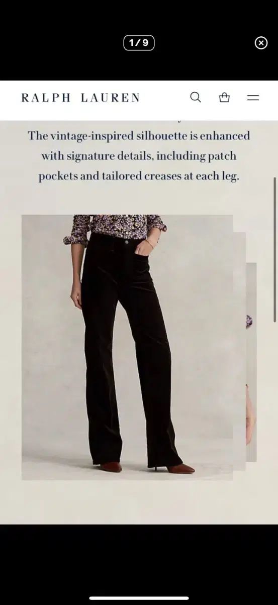 6 ポロ Ralph Lauren ラルフローレン コーデュロイ フ ブーツカット パンツ DECORATOM_COM_BR