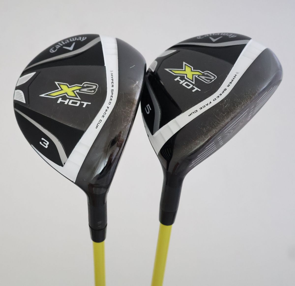 ゴルフ X HOT 3W&5W 純正シャフトS Callaway