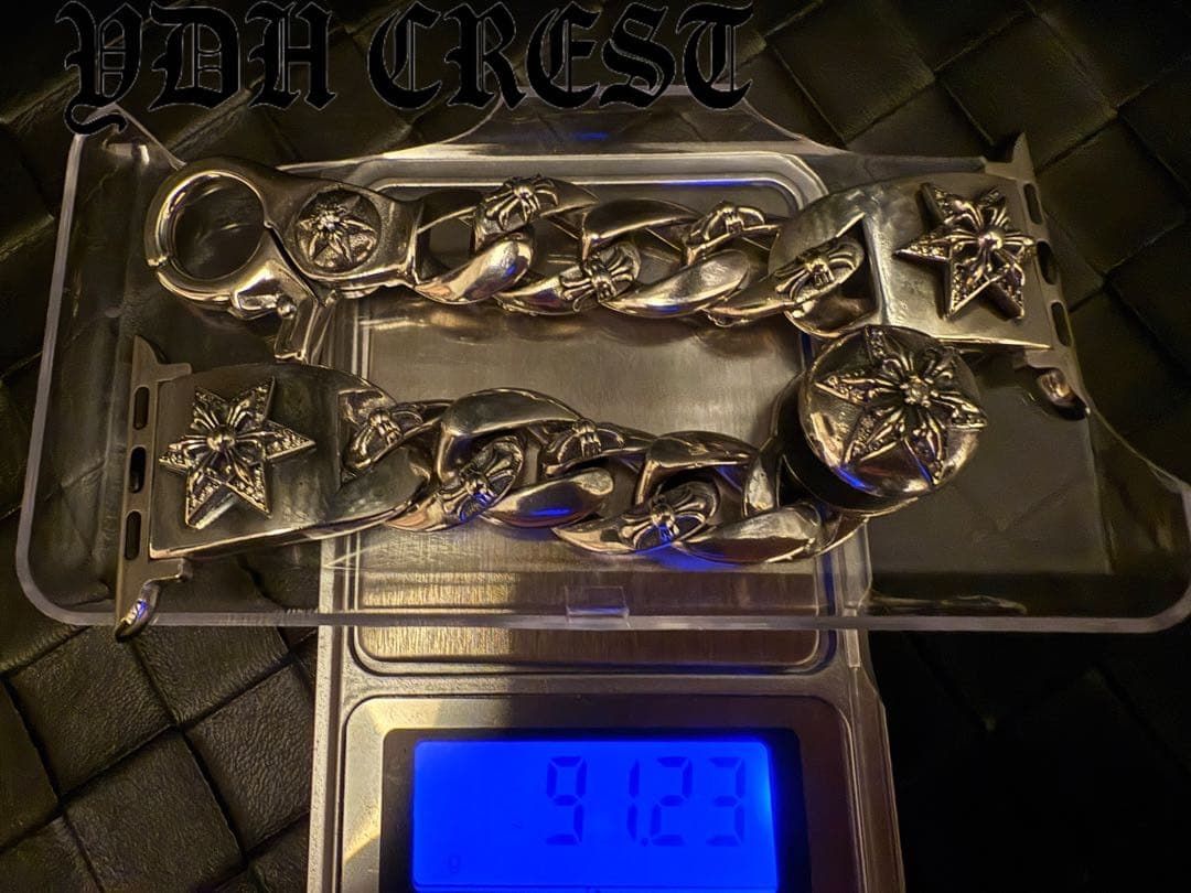 Watch スター装飾石付ベルト