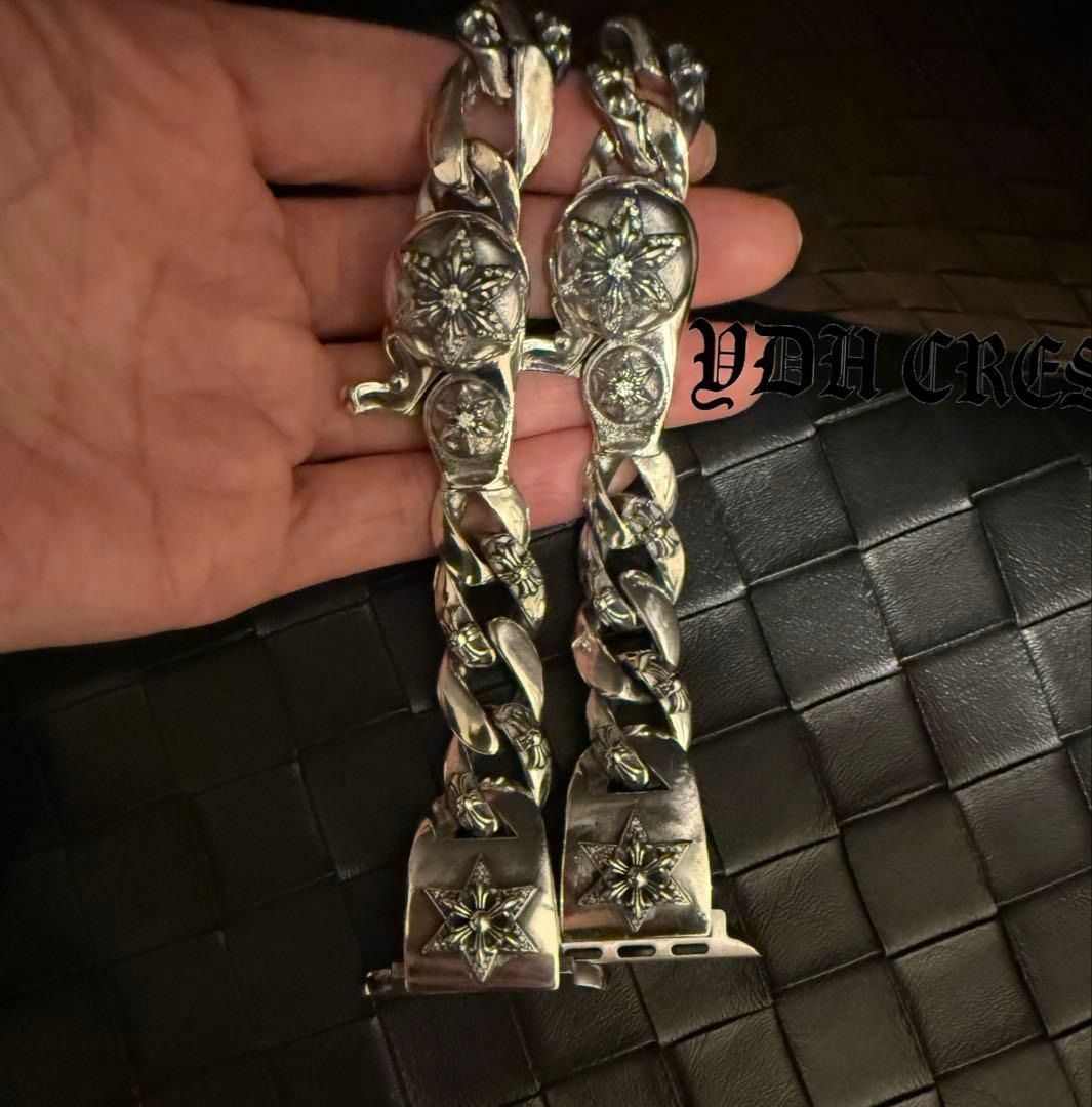 STARDIA Apple Watch スター装飾石付ベルト 18cm 刻印有り