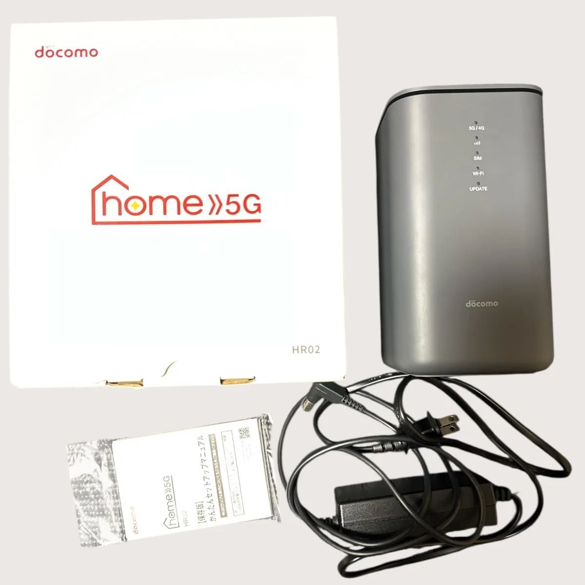 docomo ホームルーター home5G HR02 - メルカリ