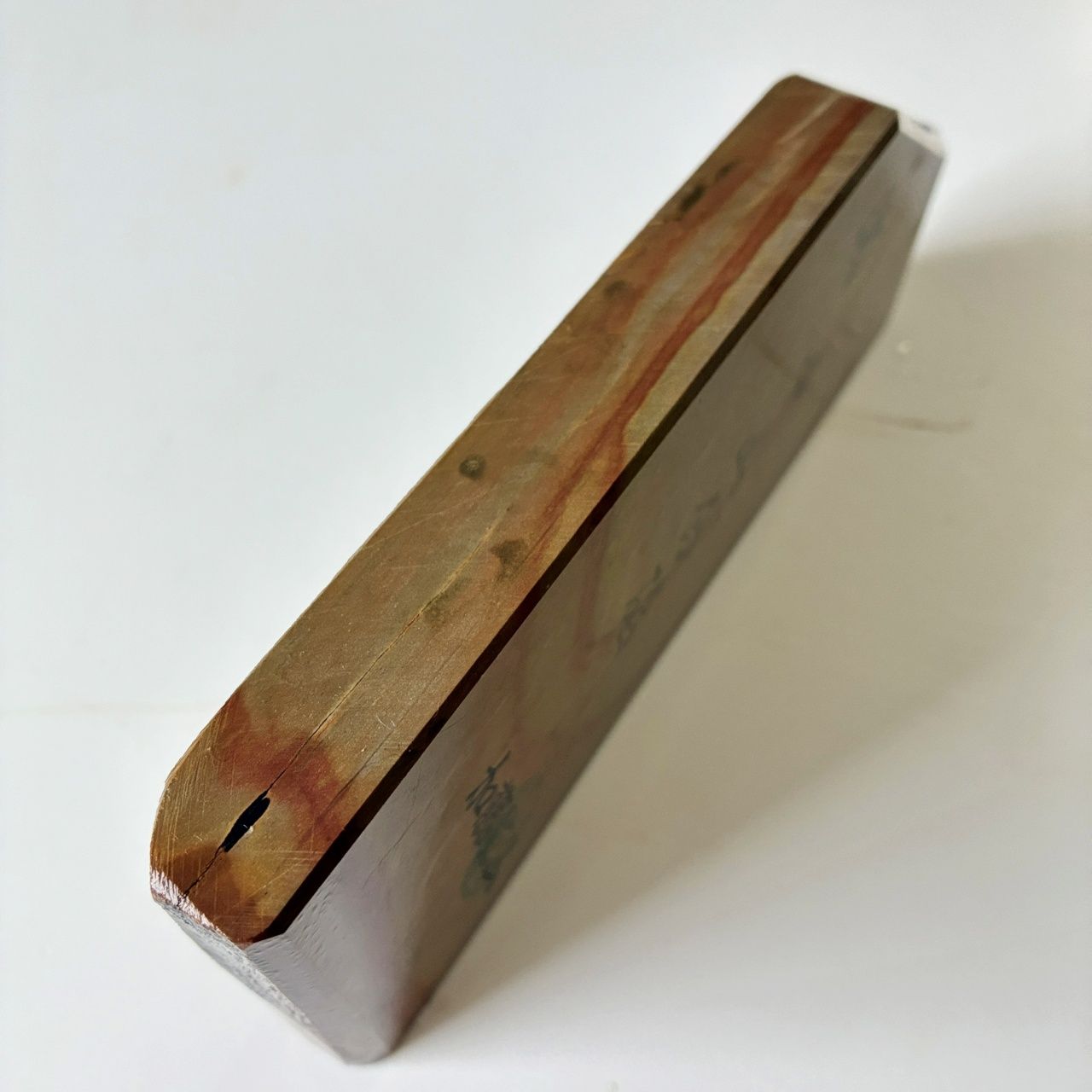 環模様 570g 硬さ4 巣板 中山合砥 正本山 京都 天然砥石