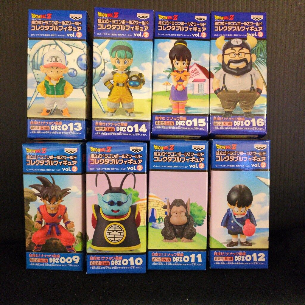 バンプレスト WCF ドラゴンボール Z vol.2 目指せ!ナメック星編 全8種