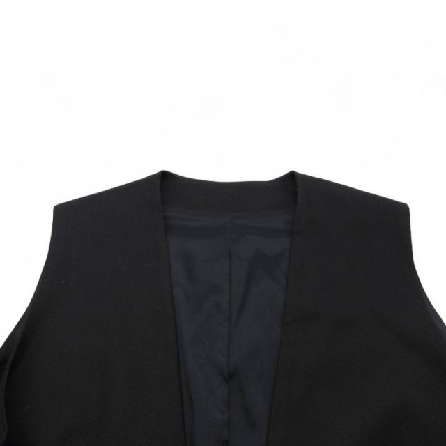 LEA BOBERG D.W.VEST BLACK サイズ3 リアボバーグ ウール ベスト  