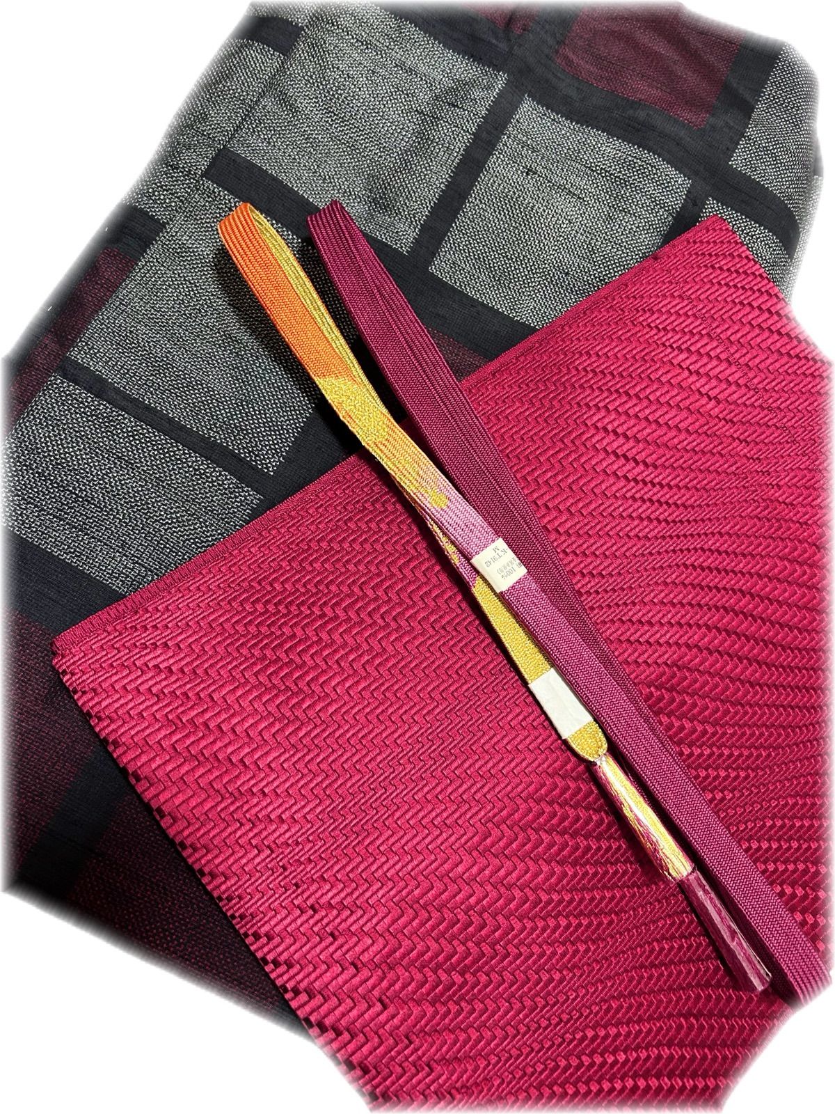 上質な紬 モダン