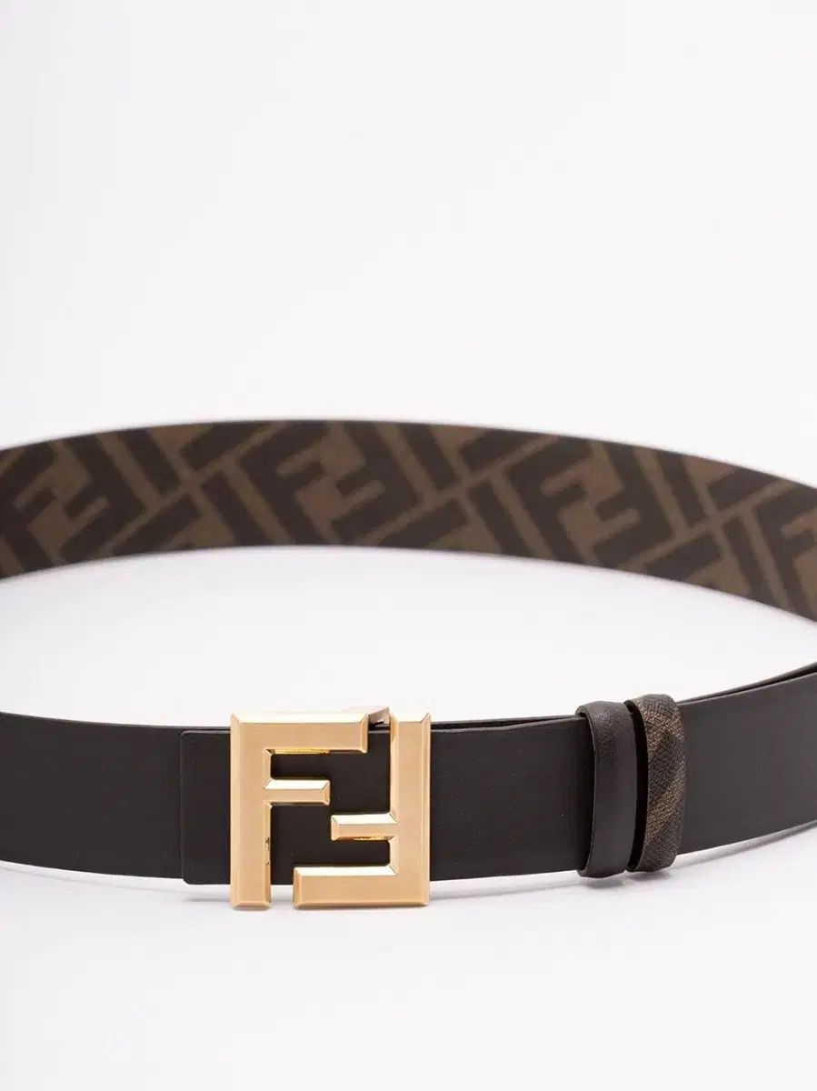 フェンディ 25FW リバーシブル 양면ベルト ブラック 100サイズ