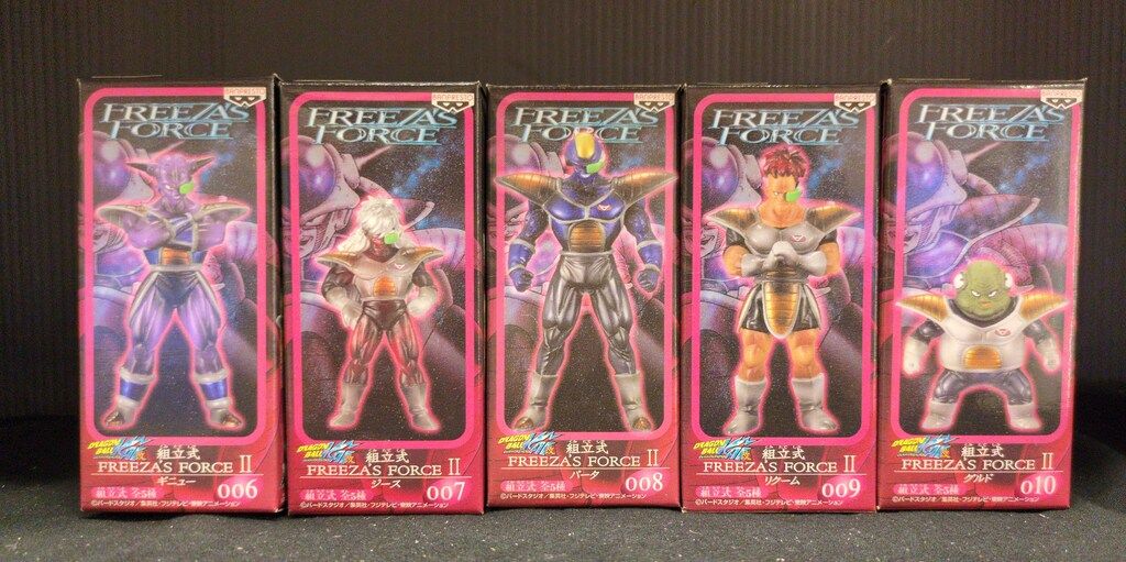 バンプレスト DB改組立式 ZA SFORCE02 全5種セット