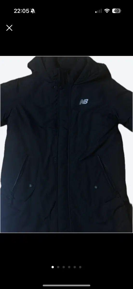 ニューバランスキッズ ベンチパーカ ロング ダウン NK9Q84102U