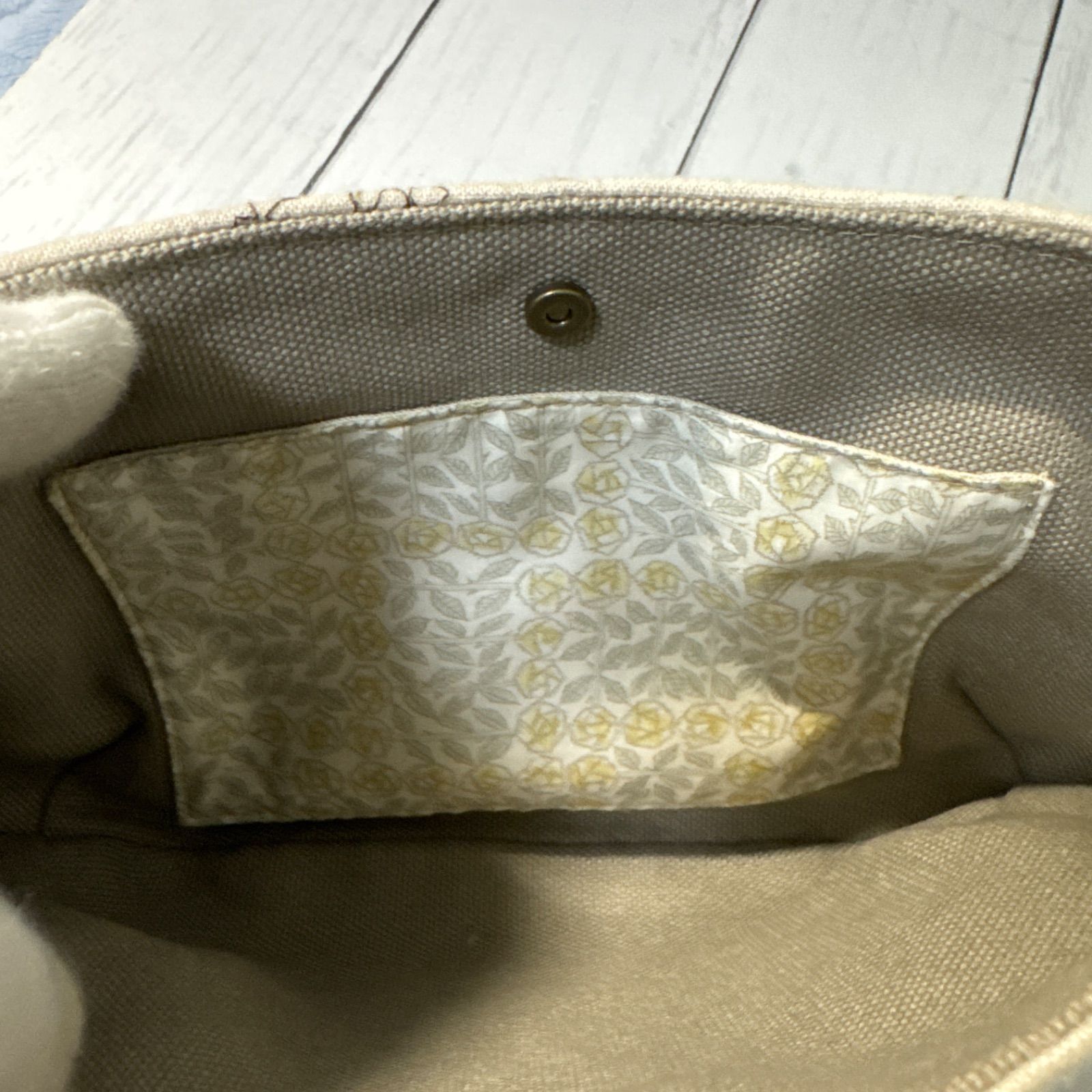 草花クロッチくん ハンドメイド ショルダーバッグ ポーチ ミナ