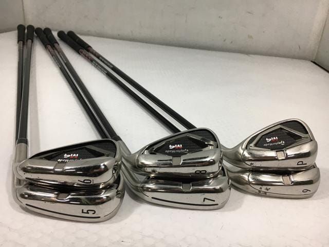 ゴルフクラブ 6本セット テーラーメイド M 4 アイアン 2021 ATMOS RED 5～9.P