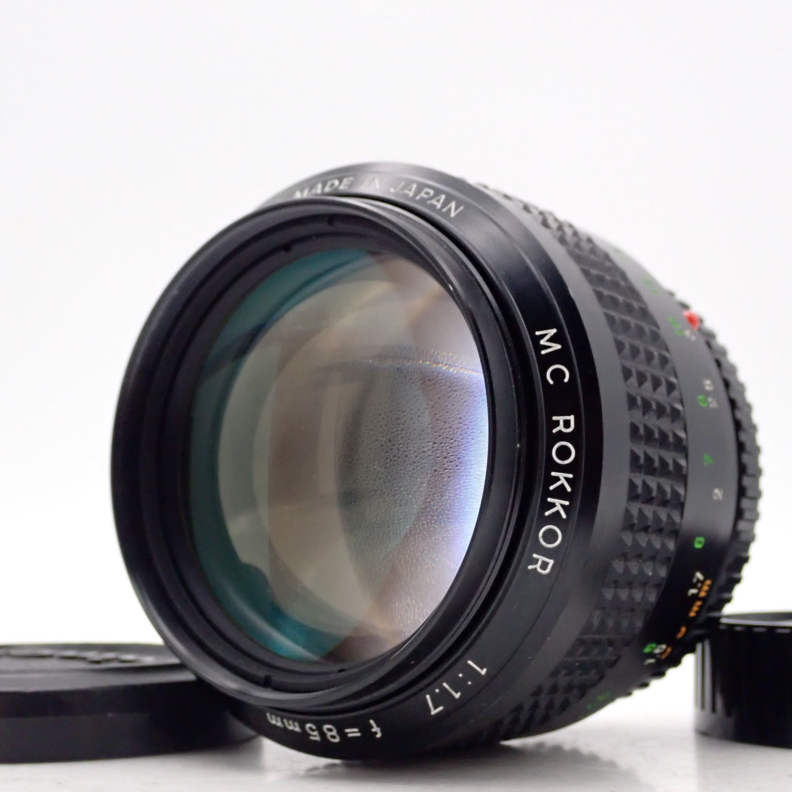 MINOLTA MC ROKKOR 85 mm f 1 7 ポートレート 単焦点 プライム マニュアル レンズ