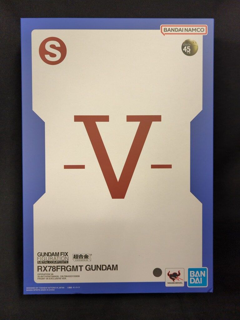 BANDAI SPIRITS GUNDAM FIX FIGURATION METAL COMPOSITE GUNDAM45FRGMT RX78FRGMT GUNDAM