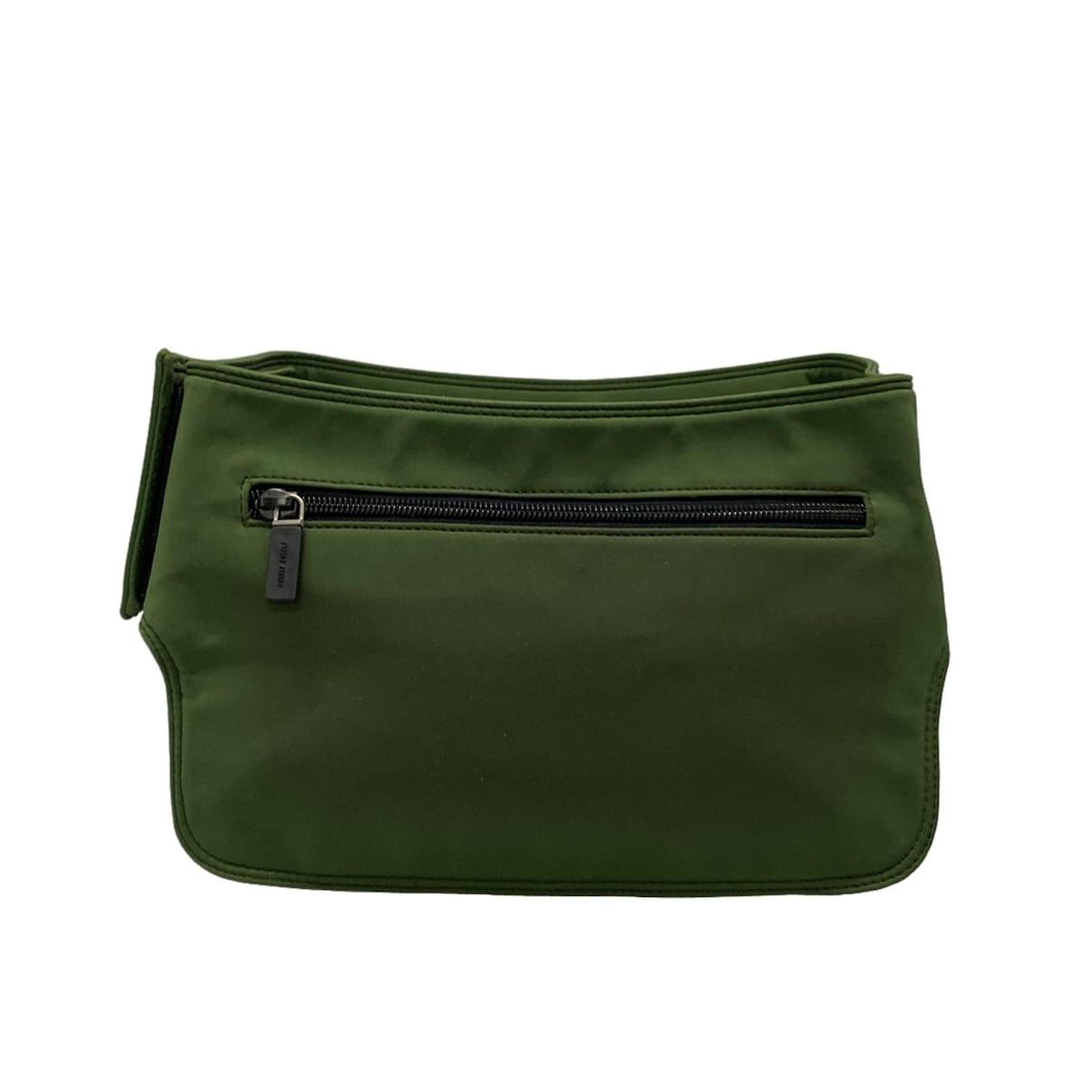 miumiu ミュウミュウ ウエストポーチ - グリーン